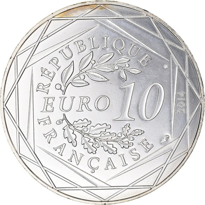 Francja, 
            
               10 Euro, 
            
               2014