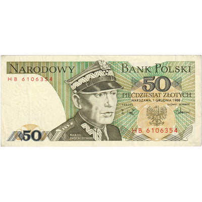 Polska, 
            
               50 Zlotych, 
            
               1998