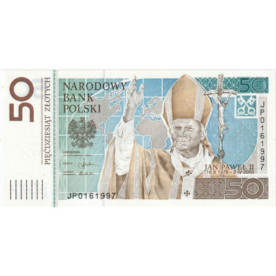 Polska, 
            
               50 Zlotych, 
            
               2006