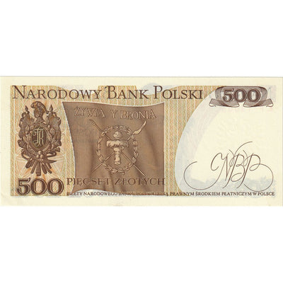 Polska, 
            
               500 Zlotych, 
            
               1982-06-01