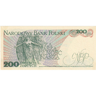 Polska, 
            
               200 Zlotych, 
            
               1988-12-01