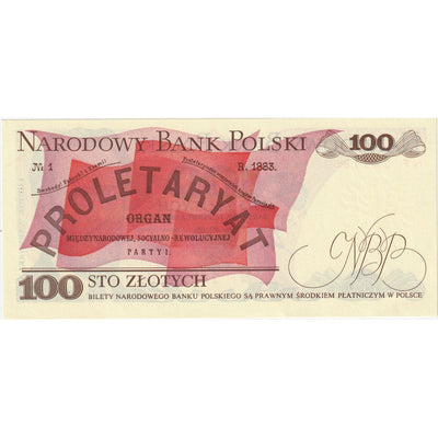 Polska, 
            
               100 Zlotych, 
            
               1986-12-01