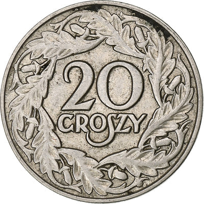 Polska, 
            
               20 Groszy, 
            
               1923