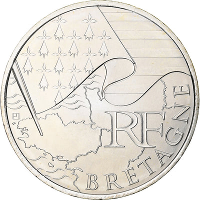 Francja, 
            
               10 Euro, 
            
               Bretagne