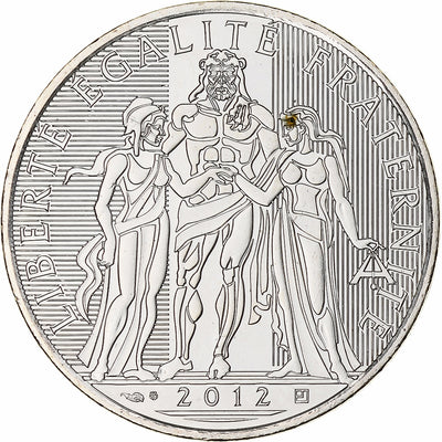 Francja, 
            
               10 Euro, 
            
               2012