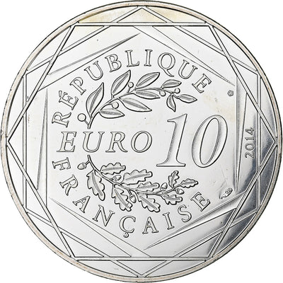 Francja, 
            
               10 Euro, 
            
               Sempé - Hiver - Liberté