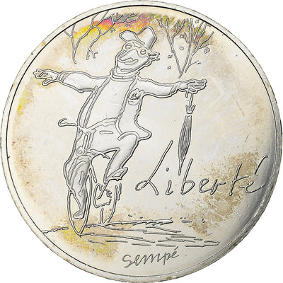 Francja, 
            
               10 Euro, 
            
               Sempé - Automne - Liberté