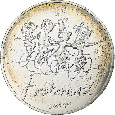 Francja, 
            
               10 Euro, 
            
               Sempé - Printemps - Fraternité