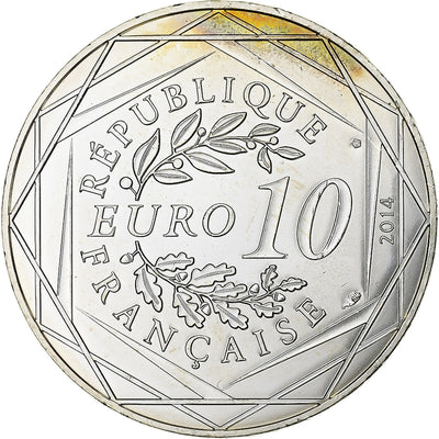 Francja, 
            
               10 Euro, 
            
               Sempé - Printemps - Fraternité