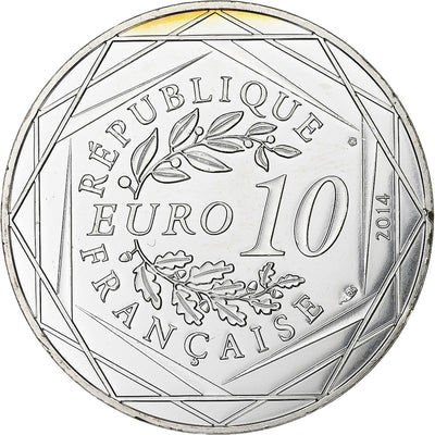 Francja, 
            
               10 Euro, 
            
               Sempé - Hiver - Égalité