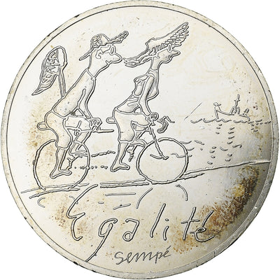 Francja, 
            
               10 Euro, 
            
               Sempé - Été - Égalité