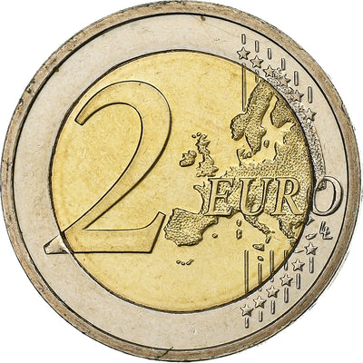 REPUBLIKA IRLANDII, 
            
               2 Euro, 
            
               European Monetary Union