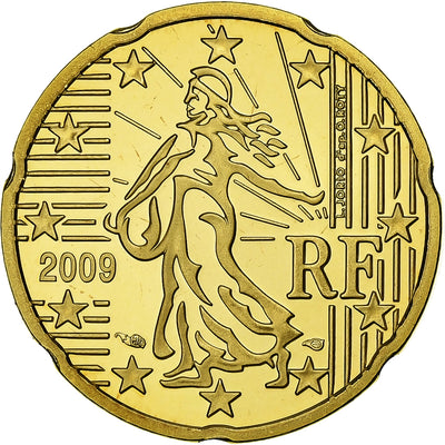 Francja, 
            
               20 Euro Cent, 
            
               2009