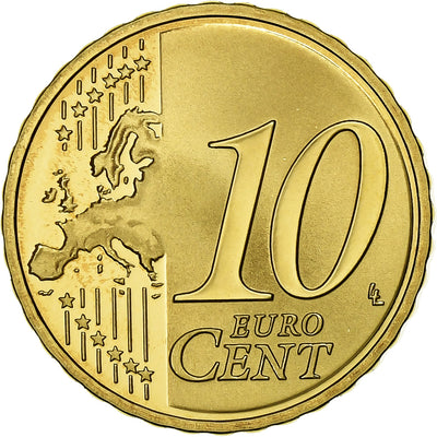 Francja, 
            
               10 Euro Cent, 
            
               2010