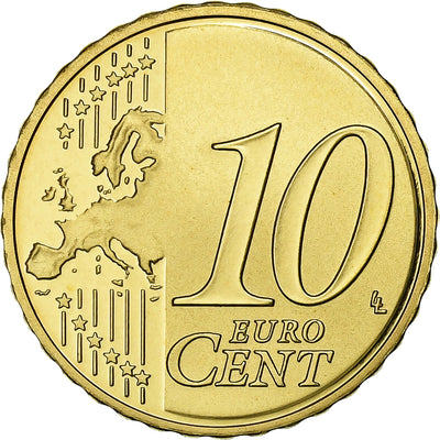 Francja, 
            
               10 Euro Cent, 
            
               2012