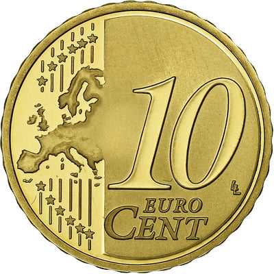 Francja, 
            
               10 Euro Cent, 
            
               2014