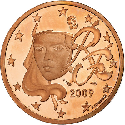 Francja, 
            
               5 Euro Cent, 
            
               2009