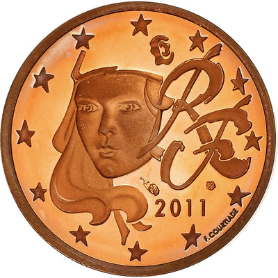 Francja, 
            
               2 Euro Cent, 
            
               2011