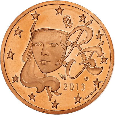 Francja, 
            
               2 Euro Cent, 
            
               2013