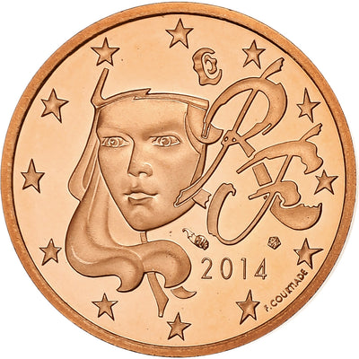 Francja, 
            
               2 Euro Cent, 
            
               2014