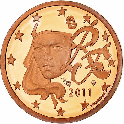 Francja, 
            
               Euro Cent, 
            
               2011