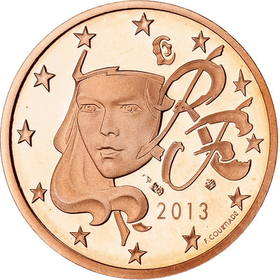 Francja, 
            
               Euro Cent, 
            
               2013