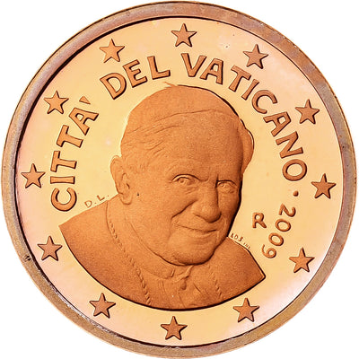 PAŃSTWO WATYKAŃSKIE, 
            
               Benedict XVI, 
            
               Euro Cent