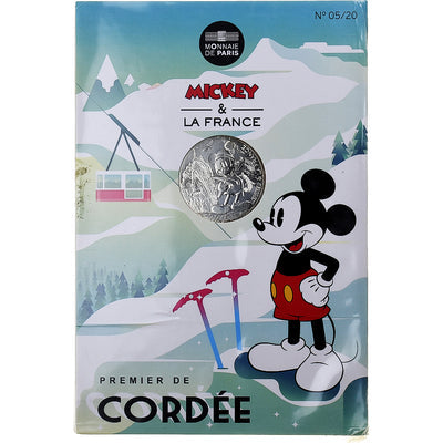 Francja, 
            
               10 Euro, 
            
               Mickey Premier de cordée