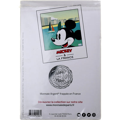 Francja, 
            
               10 Euro, 
            
               Mickey Bon vent