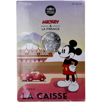 Francja, 
            
               10 Euro, 
            
               Mickey À fond la caisse