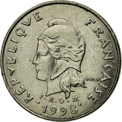 Moneta, 
            
               Polinezja Francuska, 
            
               10 Francs