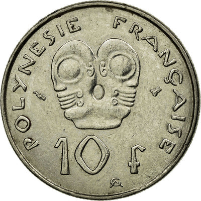 Moneta, 
            
               Polinezja Francuska, 
            
               10 Francs