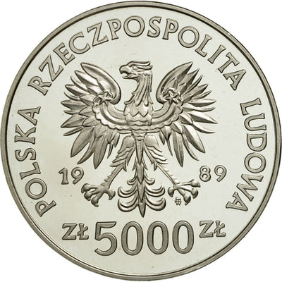 Moneta, 
            
               Polska, 
            
               5000 Zlotych