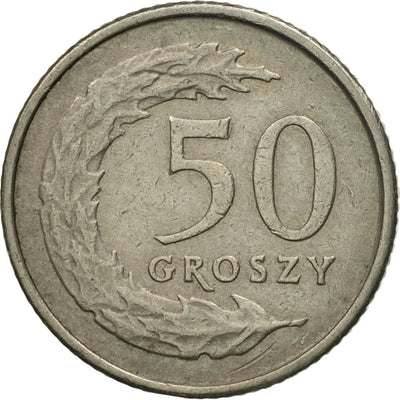 Polska, 
            
               50 Groszy, 
            
               1991