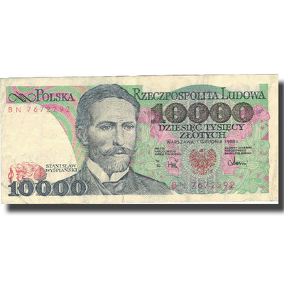 Banknote, 
            
               Poland, 
            
               10