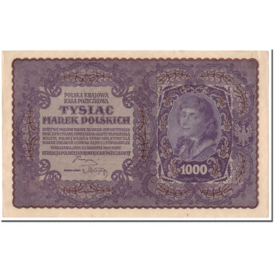 Banknote, 
            
               Poland, 
            
               1000 Marek