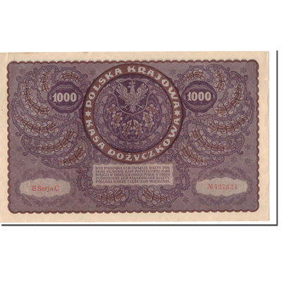 Banknote, 
            
               Poland, 
            
               1000 Marek