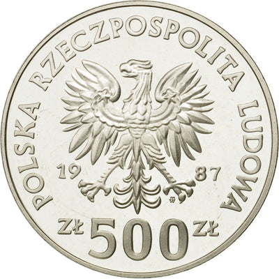 Coin, 
            
               Poland, 
            
               500 Zlotych