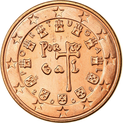 Portugal, 
            
               5 Euro Cent, 
            
               2008