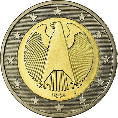 Niemcy - RFN, 
            
               2 Euro, 
            
               2008