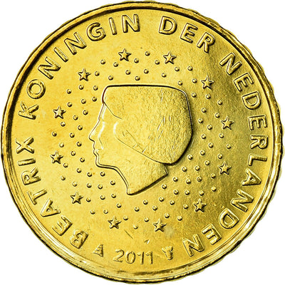 Holandia, 
            
               10 Euro Cent, 
            
               2011