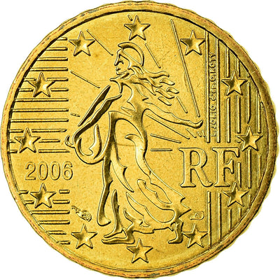 Francja, 
            
               10 Euro Cent, 
            
               2006