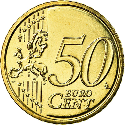 REPUBLIKA IRLANDII, 
            
               50 Euro Cent, 
            
               2011