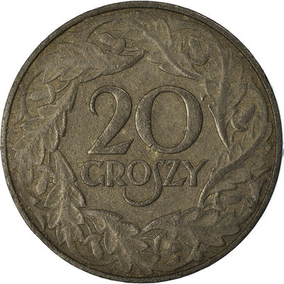 Moneta, 
            
               Polska, 
            
               20 Groszy