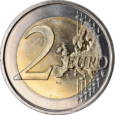 Słowenia, 
            
               2 Euro, 
            
               10 ans de l'Euro