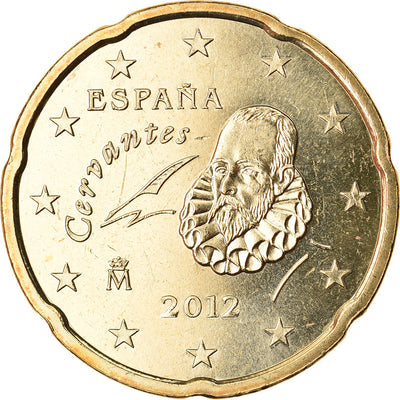 Hiszpania, 
            
               20 Euro Cent, 
            
               2012