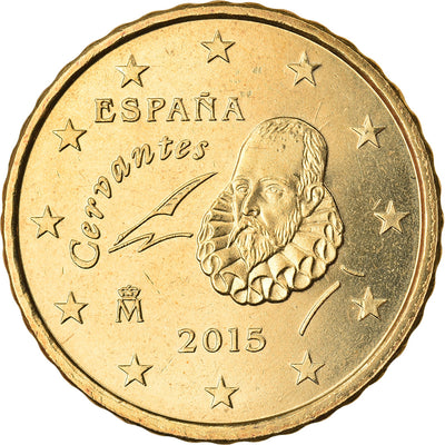 Hiszpania, 
            
               10 Euro Cent, 
            
               2015