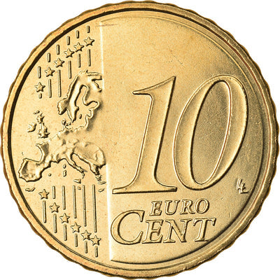 Hiszpania, 
            
               10 Euro Cent, 
            
               2015