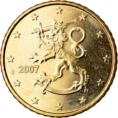 Finlandia, 
            
               50 Euro Cent, 
            
               2007