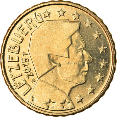 Luksemburg, 
            
               10 Euro Cent, 
            
               2015